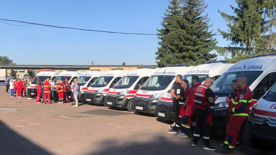 У Житомирі відбулися перші обласні змагання "Медичне ралі Житомирщини 2025"